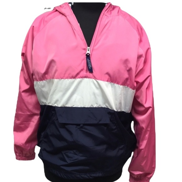 Jadelynn Brooke Jackets & Blazers - JadeLynn Brooke Tri Color Rain Jacket